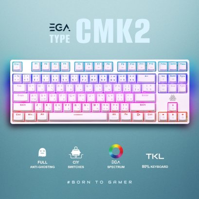 คีย์บอร์ดเกมมิ่ง รุ่น TYPE CMK2