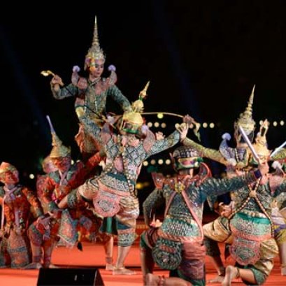 “แห่โคม ชมพระฉาย สืบสายศิลป์” ถิ่นหนองจับเต่า-เขาชีจรรย์ 2557