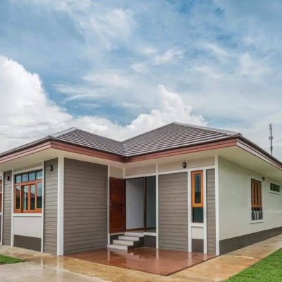 โครงการบ้านพูลกูล บ้านเดี่ยว ชั้นเดียว 2 ห้องนอน 2 ห้องน้ำ