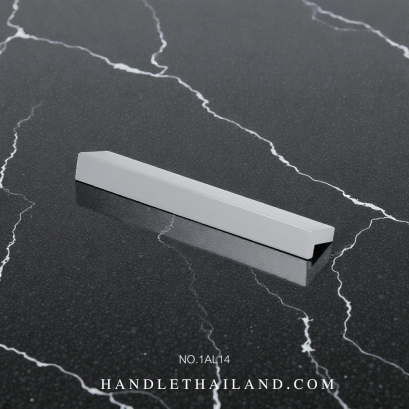 มือจับ (อะลูมิเนียม) สีอโนไดซ์ size 64,96,128,160 mm. 1AL14-6