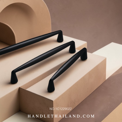 มือจับ (ซิงค์) สีดำด้าน size 96,128,192 mm.