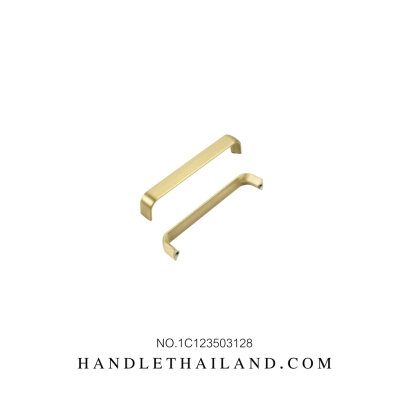 มือจับ (ซิงค์) สีทองแฮร์ไลน์ size 128,192,320 mm. 1C12350