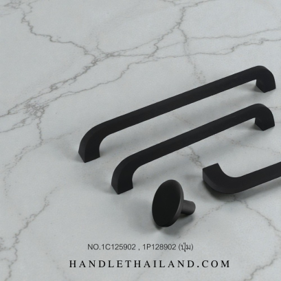 มือจับ (ซิงค์) สีดำด้าน size 128,192 mm. 1C125902