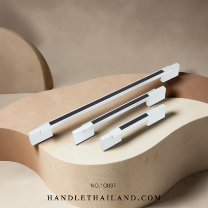 มือจับ (อะลูมิเนียม) สีดำ-บรอนซ์ size 96,128,192,320 mm.1C037