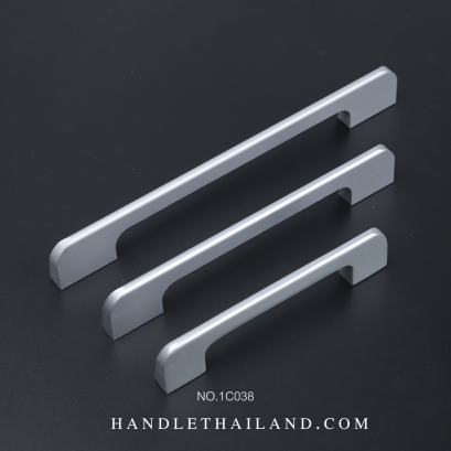 มือจับทรงตัวซี อลูมิเนียม อโนไดซ์ (96,128,160mm.) | 1C038-6