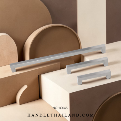 มือจับ (ซิงค์) นิกเกิลปัดเเฮร์ใลน์ size 96,128,160,320mm. 1C045-3