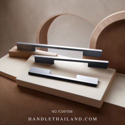 มือจับ (อะลูมิเนียม) อโนไดซ์ size 224,256,320 mm. 1C097006