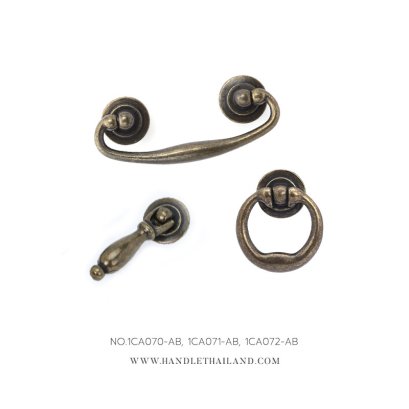 เซ็ทมือจับ, ปุ่มจับวินเทจ (64mm.) | 1CA07-AB