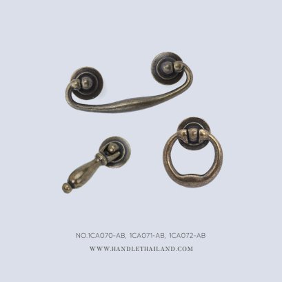 เซ็ทมือจับ, ปุ่มจับวินเทจ (64mm.) | 1CA07-AB