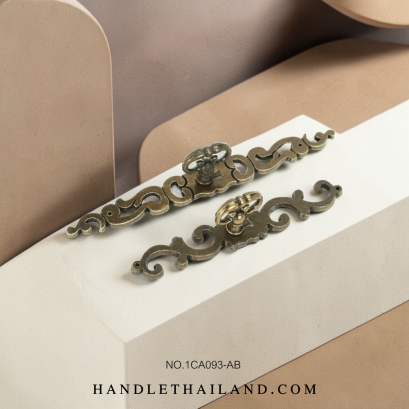 มือจับโบราณ (ซิงค์) สีดำ-เหลือง 1CA093-AB