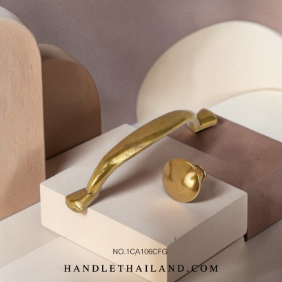 เซตมือจับ ปุ่มจับ โบราณ (ซิงค์) สีกาแฟ 1CA106CFG-1PA036CFG