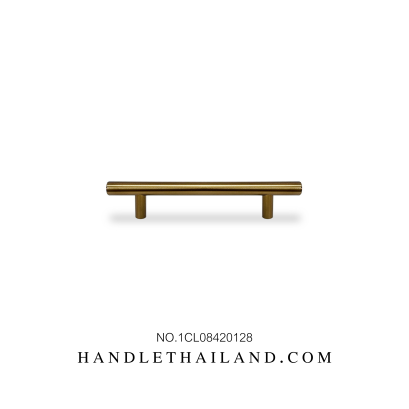 มือจับ (อะลูมิเนียม) สีกาแฟ size 128,192,960 mm. 1CL08