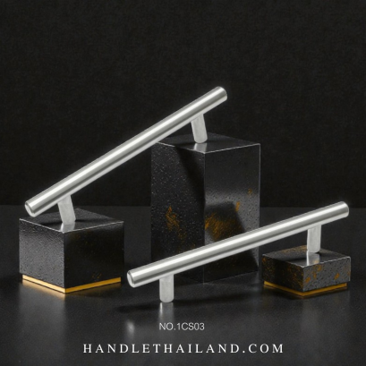 มือจับ (สแตนเลส) size 64,96,128,192,352,488 mm. 1CS03