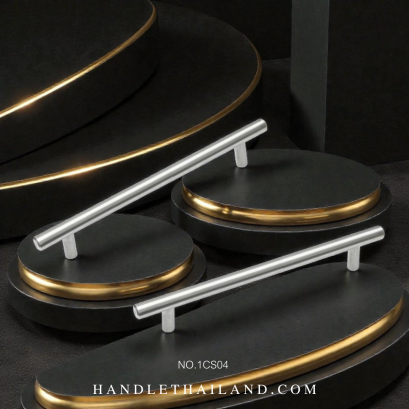 มือจับ (สแตนเลส) size 128,192,200,296,394,400,444,488,544,644,744,844 mm. 1CS04