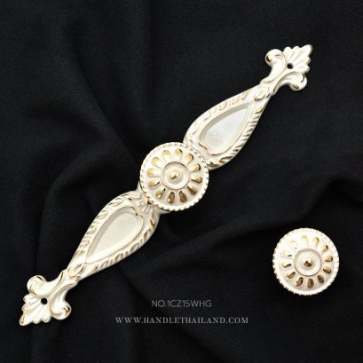 เซ็ทมือจับ ปุ่มจับ (เซรามิค) 1CZ15WHG