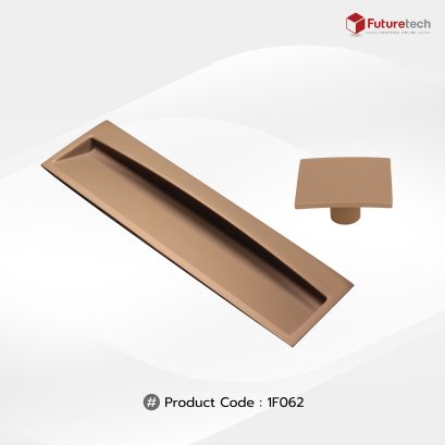 Futuretech มือจับเฟอร์นิเจอร์ แบบฝัง Cabinet Handle สำหรับตู้ครัว ตู้เสื้อผ้า ตู้ลิ้นชัก รุ่น 1F062 , 1P131