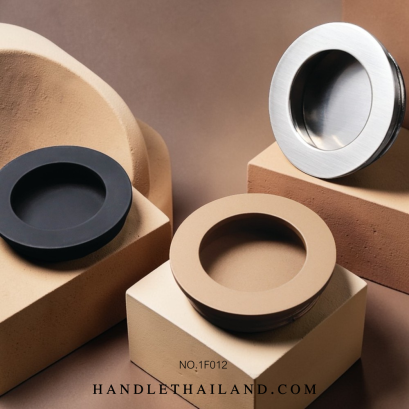 มือจับฝัง (อะลูมิเนียม) หลากสี 35 mm. 1F012