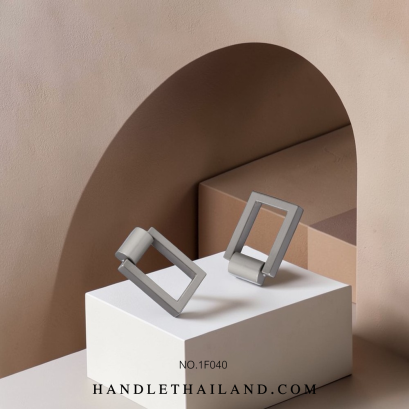 มือจับฝัง (ซิงค์) นิเกิลปัดเเฮร์ใลน์ 30x40 mm. 1F040-3