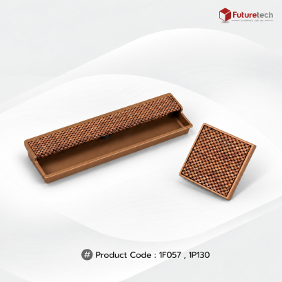 Futuretech มือจับเฟอร์นิเจอร์ แบบฝัง Cabinet Handle สำหรับตู้ครัว ตู้เสื้อผ้า ตู้ลิ้นชัก รุ่น 1F057 , 1P130
