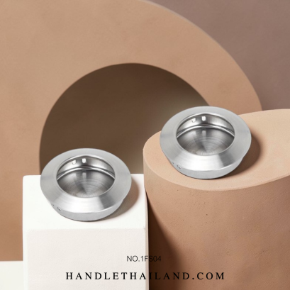 มือจับฝัง (สแตนเลส) size 35,53 mm. 1FS04