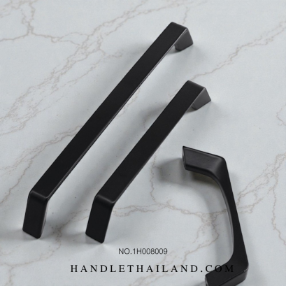มือจับอะลูมิเนียม สีดำ Size 96,128,192&nbsp;mm.