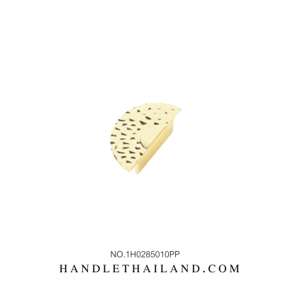 Futuretech มือจับครึ่งวงกลม ทองเงา (ซิงค์) 32x80 mm.