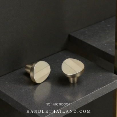 ปุ่มจับ (ซิงค์) สีทอง, เมทัลลิค 30x27 mm. 1H007