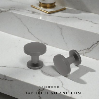 ปุ่มจับ เมทัลลิก (ซิงค์) 30x28 mm. 1H005