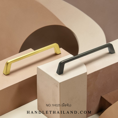 มือจับ (ซิงค์) สีทองแฮร์ไลน์, ดำแฮร์ไลน์ 1H025