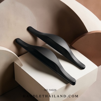 มือจับ (ซิงค์) สีดำด้าน size 32,96 mm. 1H026