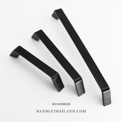 มือจับอลูมิเนียม สีดำ (96,128,192 mm.) | 1H008009
