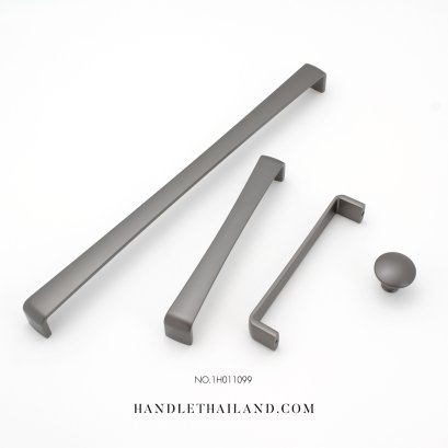 เซ็ทมือจับ, ปุ่มจับอลูมิเนียม สีเทาเมทาลิค (128,160,320 mm.) | 1H011099