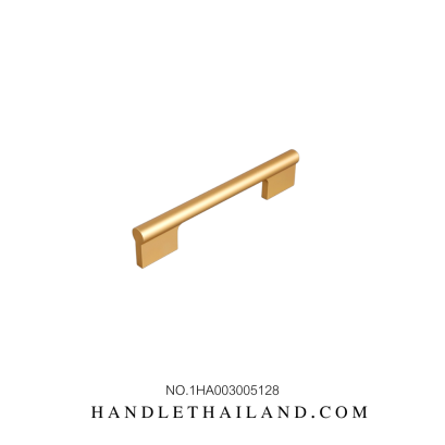 Futuretech มือจับอลู สีทองด้าน size 128,192,928 mm.