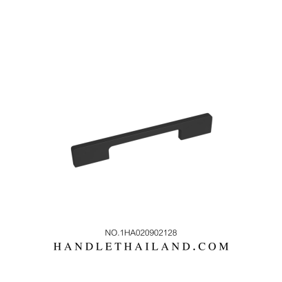 มือจับ (อะลูมิเนียม) สีดำด้าน,ทองด้าน size 128,192,960 mm. 1HA020