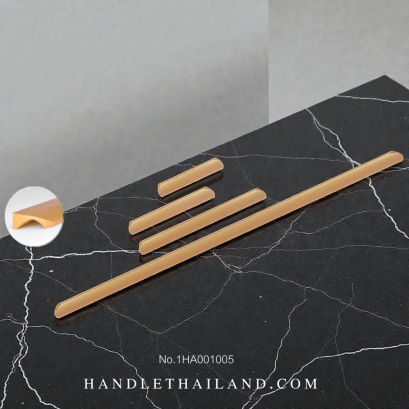 Futuretech มือจับอะลูมิเนียม สีทอง 64,96,160,960 mm.