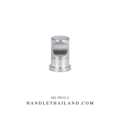 ปุ่มจับ นิกเกิลปัดแฮร์ไลน์ (ซิงค์) 15x26 mm.