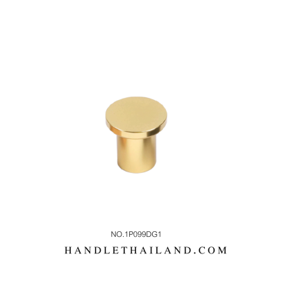 Futuretech ปุ่มจับอลูมิเนียม สีทอง,พิ้งค์โกล,ดำ 25x24 mm.