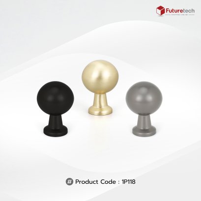 Futuretech ปุ่มจับเฟอร์นิเจอร์ Cabinet Knob สำหรับตู้ครัว ตู้เสื้อผ้า ตู้ลิ้นชัก รุ่น 1P118