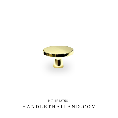 ปุ่มจับ (ซิงค์) โครเมียมเงา, ทองเงา 39x26 mm. 1P137