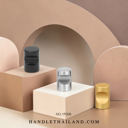 ปุ่มจับ (อะลูมิเนียม,ซิงค์) หลากสี 1P006