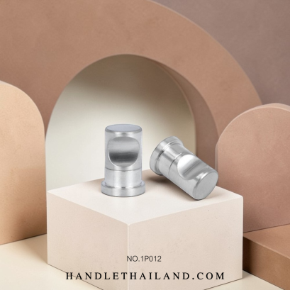 ปุ่มจับ (ซิงค์) นิกเกิลปัดแฮร์ไลน์ 15x26 mm. 1P012-3