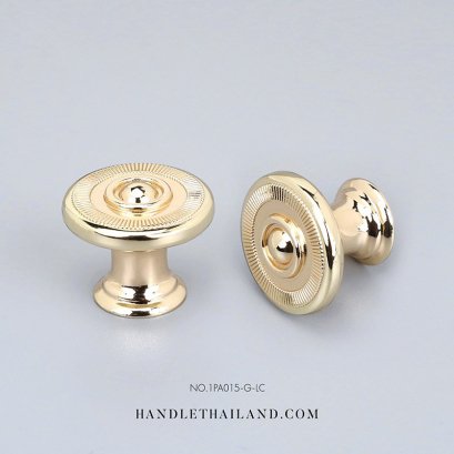 ปุ่มจับ วินเทจ สีทอง | 1PA015-G-LC
