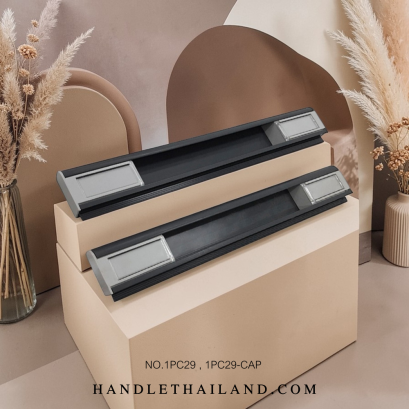 มือจับโปรไฟล์ (พลาสติก) มือจับห้องแล็บ 1PC29