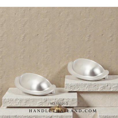 มือจับ (ซิงค์) นิกเกิลปัดแฮร์ไลน์ 68x30 mm. 1SE01-3