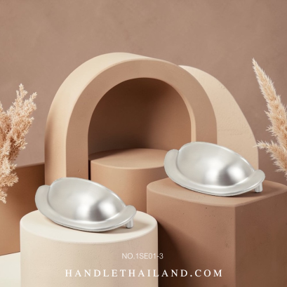 มือจับ (ซิงค์) นิกเกิลปัดแฮร์ไลน์ 68x30 mm. 1SE01-3