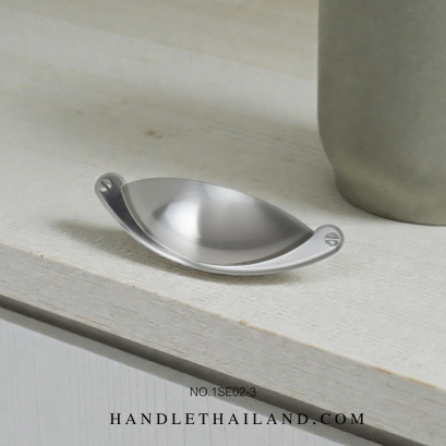 มือจับ (ซิงค์) นิกเกิลปัดแฮร์ไลน์ 64 mm. 1SE02-3