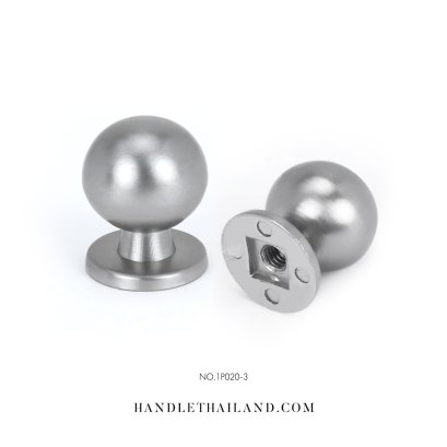 ปุ่มจับโลหะ ทรงปิงปอง ปัดแฮร์ลาย | 1P020-3-18