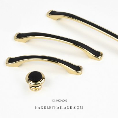 เซ็ทมือจับ, ปุ่มจับอลูมิเนียม สีทอง (96,128mm.) | 1H006005