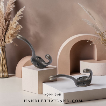 ขอเกี่ยว (ซิงค์) สีดำ-เหลือง 52x102 mm. HK12-AB