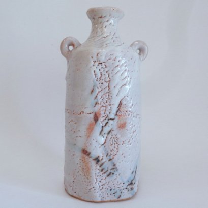 Shino Bottle Fine Art pottery